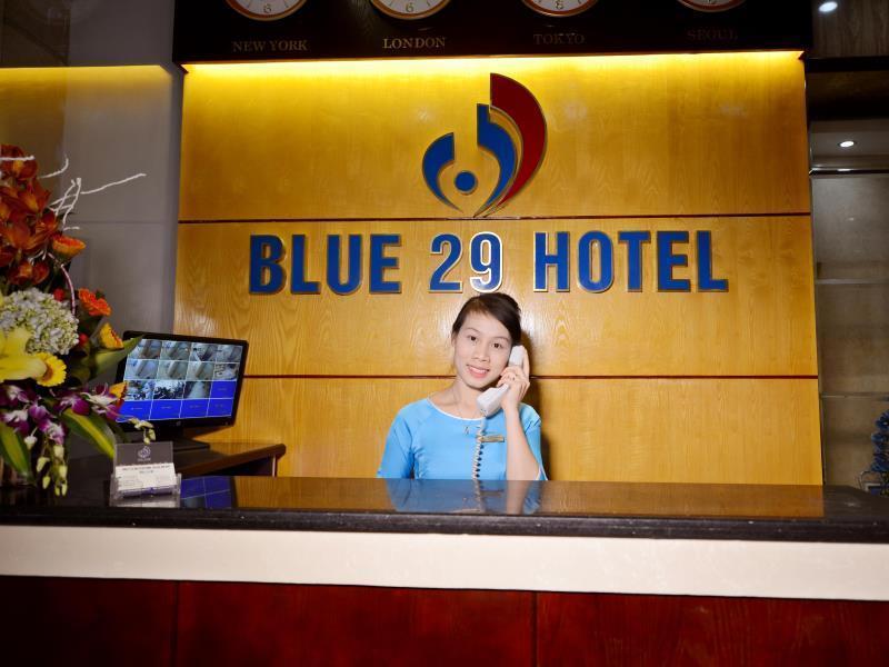 Blue 29 Hotel Hanoi Bagian luar foto