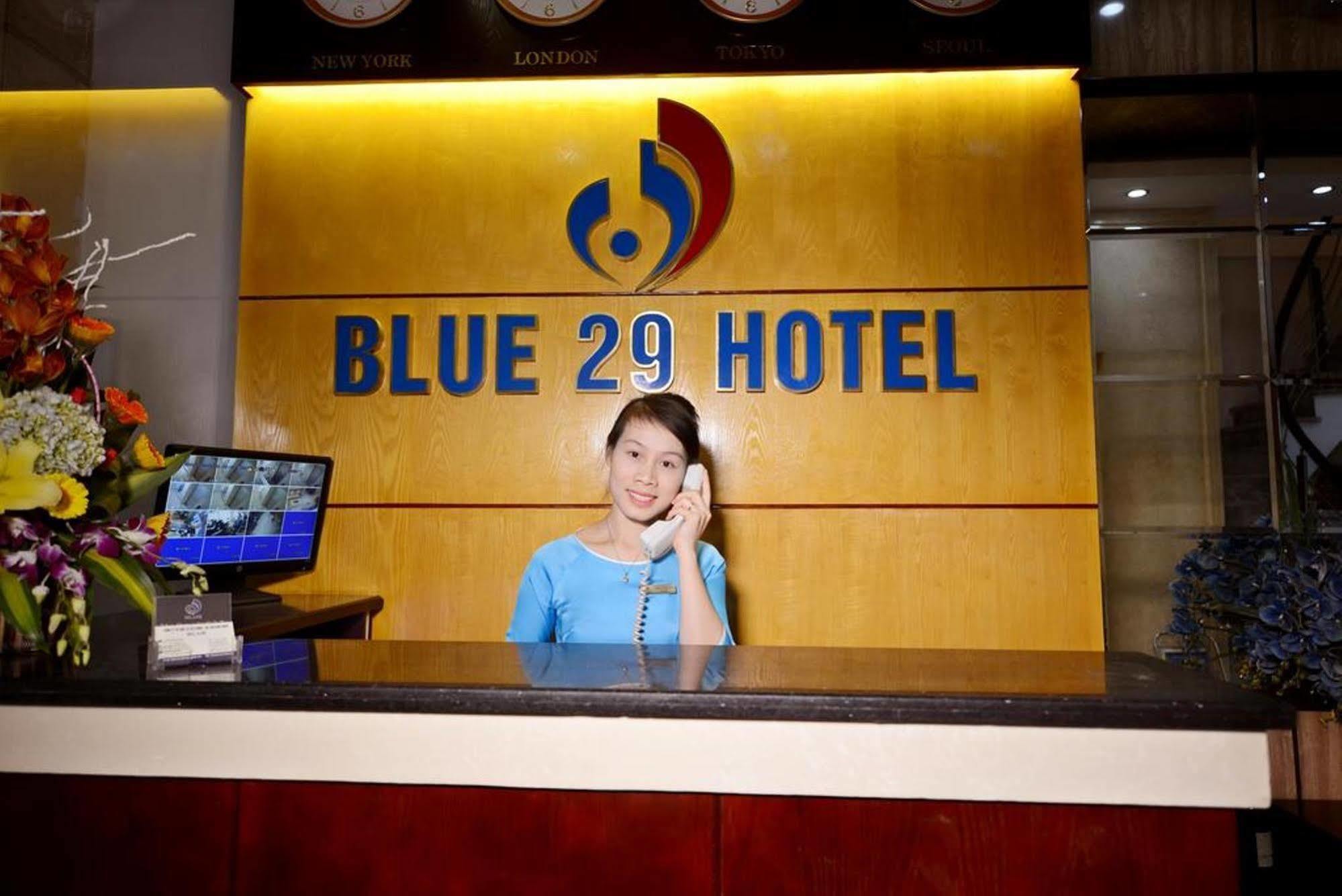 Blue 29 Hotel Hanoi Bagian luar foto